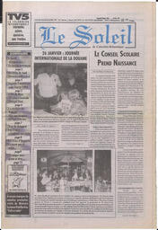 Le Soleil de Colombie-Britannique, February 2, 1996, page 1