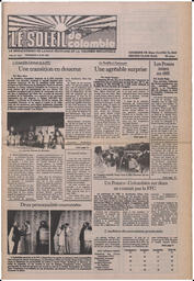 Le Soleil de Colombie, June 3, 1983, page 1