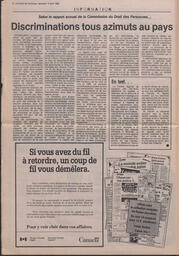 Le Soleil de Colombie, April 14, 1989, page 6
