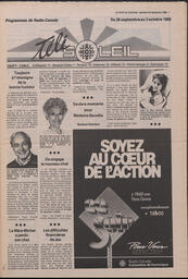Le Soleil de Colombie, September 23, 1988, page 7