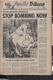   The Pacific Tribune - Friday, January 12, 1968   , page 1