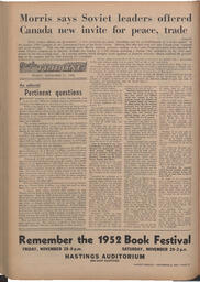   The Pacific Tribune - Friday, November 21, 1952   , page 12