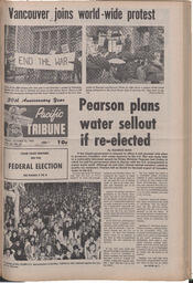   The Pacific Tribune - Friday, October 22, 1965   , page 1