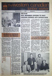   The Western Canadian Lumber Worker, Vol. XLVI No. 3, Mar. 1978   , page 1