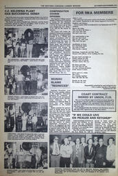   The Western Canadian Lumber Worker, Vol. XLV No. 5, Oct.-Nov. 1977   , page 8