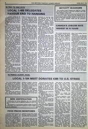   The Western Canadian Lumber Worker, Vol. XLIV No. 3, Jun.-Jul. 1976   , page 18