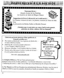   LE RÉVERBÈRE, 2004   , page 20