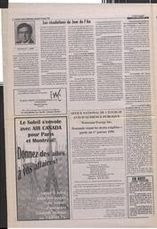 Le Soleil de Colombie-Britannique, January 19, 1996, page 4