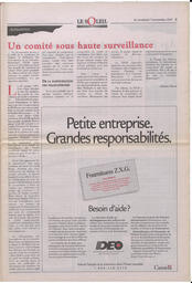 Le Soleil de Colombie-Britannique, November 7, 1997, page 5