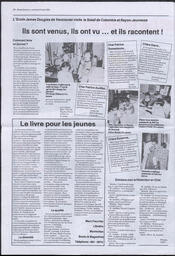 Le Soleil de Colombie, May 27, 1988, page 22