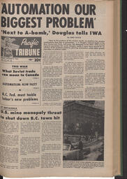   The Pacific Tribune - Friday, October 2, 1964   , page 1