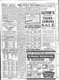 Saanich Peninsula And Gulf Islands Review Wed, September 26, 1956 (Page 6)