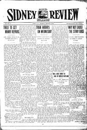 Sidney And Islands Review Thu, February 10, 1916 (Page 1)