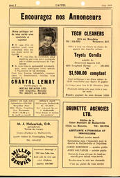   L'APPEL, LE MAGAZINE FRANCO-COLOMBIEN, 1968   , page 2