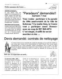   L'ANSE-AU-SABLE, 2005   , page 9