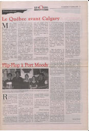 Le Soleil de Colombie-Britannique, October 17, 1997, page 7