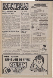 Le Soleil de Vancouver, August 24, 1973, page 11