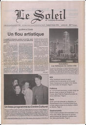 Le Soleil de Colombie-Britannique, February 4, 1994, page 1