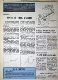   The Western Canadian Lumber Worker, Vol. XL No. 1, Jan.-Feb. 1972   , page 16