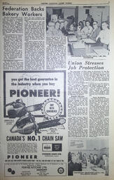   The Western Canadian Lumber Worker, Vol. XXIX, No. 18, 2nd Issue Oct. 1962   , page 7