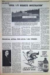   The Western Canadian Lumber Worker, Vol. XXXVII, No. 5, 2nd Issue Mar. 1969   , page 3