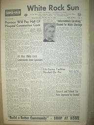 The White Rock Sun, May 15, 1958 (Page 1)
