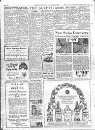 Saanich Peninsula And Gulf Islands Review Wed, July 4, 1951 (Page 6)