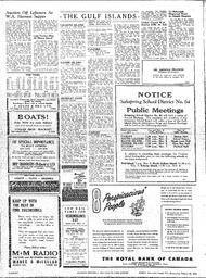 Saanich Peninsula And Gulf Islands Review Wed, October 30, 1946 (Page 6)