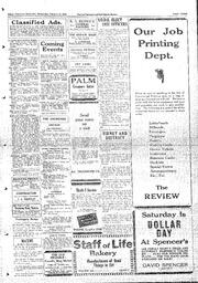Saanich Peninsula And Gulf Islands Review Wed, February 10, 1932 (Page 3)