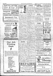 Saanich Peninsula And Gulf Islands Review Thu, March 19, 1931 (Page 4)