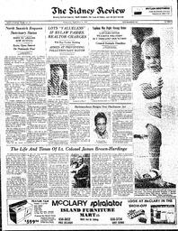 The Sidney Review Wed, September 11, 1974 (Page 1)