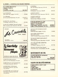   ANNUAIRE - FFCB, 1988   , page 50
