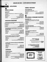   ANNUAIRE - FFCB, 2005   , page 86