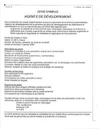   L'ANSE-AU-SABLE, 2001   , page 4
