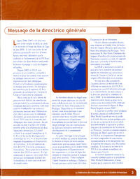   RAPPORT ANNUEL - FFCB, 2006-2007   , page 3