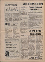 Le Soleil de Colombie, February 13, 1976, page 8