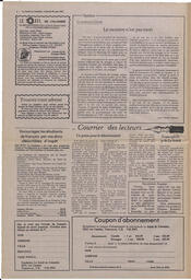 Le Soleil de Colombie, August 26, 1983, page 2