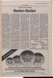Le Soleil de Colombie, June 9, 1989, page 11