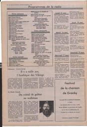 Le Soleil de Colombie, September 12, 1986, page 10