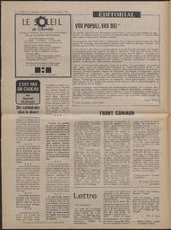 Le Soleil de Colombie, November 19, 1976, page 2