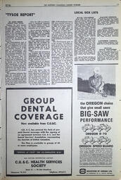   The Western Canadian Lumber Worker, Vol. XXXIII, No. 10, 2nd Issue May 1966   , page 11