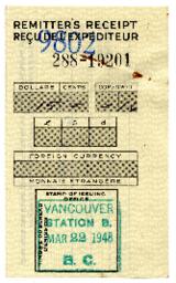 Letter to Vance from Garnet Page, General Manager, The Chemical Institute of Canada: 02-Mar-48