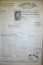 The Semiahmoo Sun and White Rock Weekly, October 11, 1951 (Page 1)