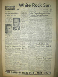 The White Rock Sun, April 10, 1958 (Page 1)