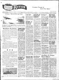 Saanich Peninsula And Gulf Islands Review Wed, November 17, 1943 (Page 1)