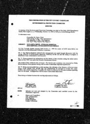 1994-10-12 - City of Port Coquitlam - Environmental Protection Committee - Agenda
