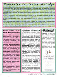   BONJOUR MAILLARDVILLE, 2002   , page 7