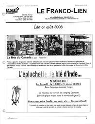   LE FRANCO-LIEN, 2008   , page 1