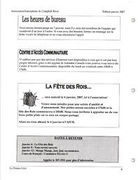   LE FRANCO-LIEN, 2007   , page 6