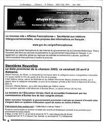  LE MOUSTIQUE PACIFIQUE, 2003   , page 6